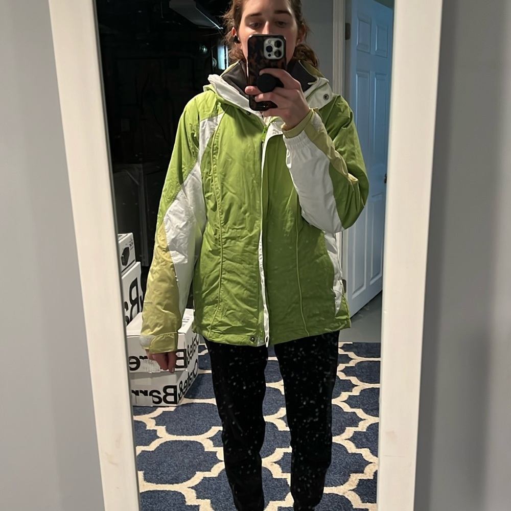 Columbia Women’s Ski Jacket Omni-tech 3 in 1 Medium interchange